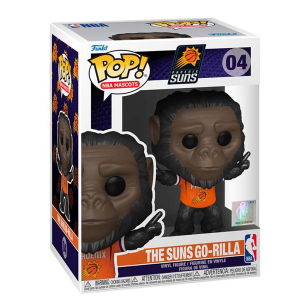POP! NBA Mascots: Go Rilla the Gorilla (Phoenix) POP! NBA Mascots: Go Rilla the Gorilla (Phoenix)