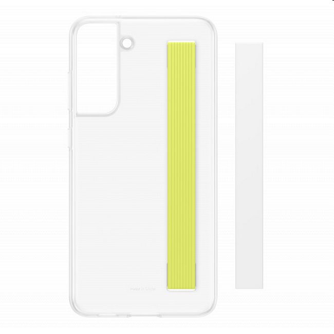 Pouzdro Clear Strap Cover pro Samsung Galaxy S21 FE 5G, white Pouzdro Clear Strap Cover pro Samsung Galaxy S21 FE 5G, white