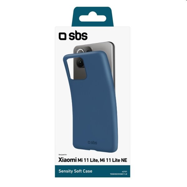 Pouzdro SBS Sensity pro Xiaomi Mi 11 Lite/Mi 11 Lite NE, modré