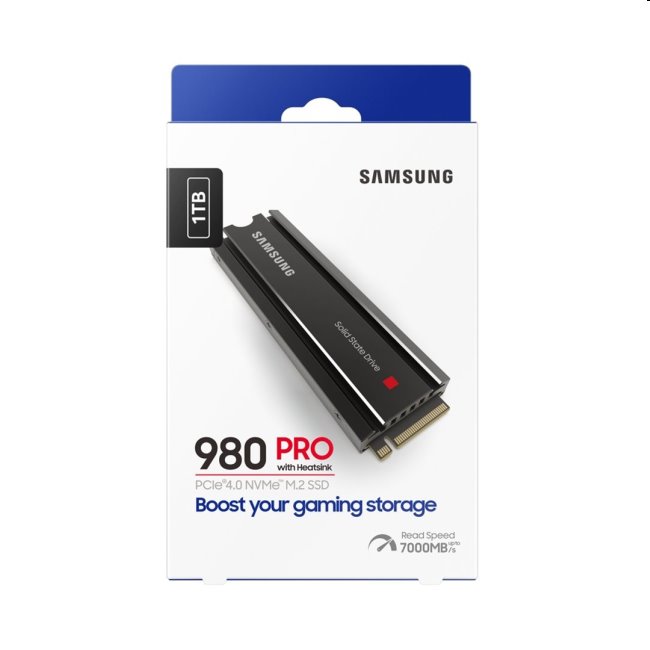 Samsung SSD 980 PRO s chladičem, 1TB, NVMe M.2