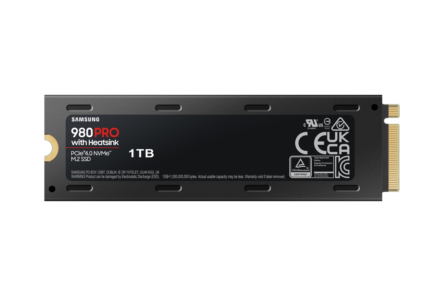 Samsung SSD 980 PRO s chladičem, 1TB, NVMe M.2