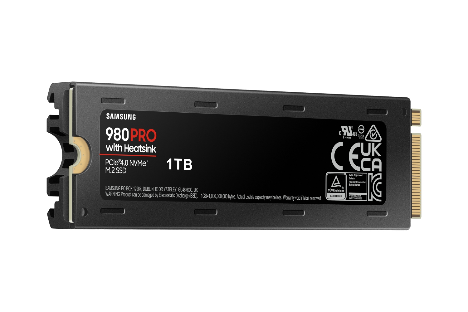 Samsung SSD 980 PRO s chladičem, 1TB, NVMe M.2