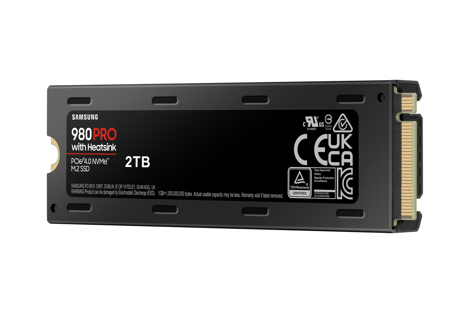 Samsung SSD 980 PRO s chladičem, 2TB, NVMe M.2 Samsung SSD 980 PRO s chladičem, 2TB, NVMe M.2