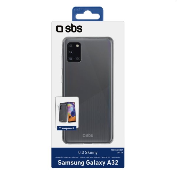 SBS pouzdro Skinny pro Samsung Galaxy A32 5G - A326B, transparentní