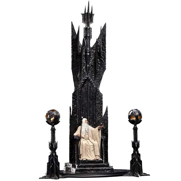 Socha Saruman The White on Throne (Lord of The Rings) Limited Edition Socha Saruman The White on Throne (Lord of The Rings) Limited Edition