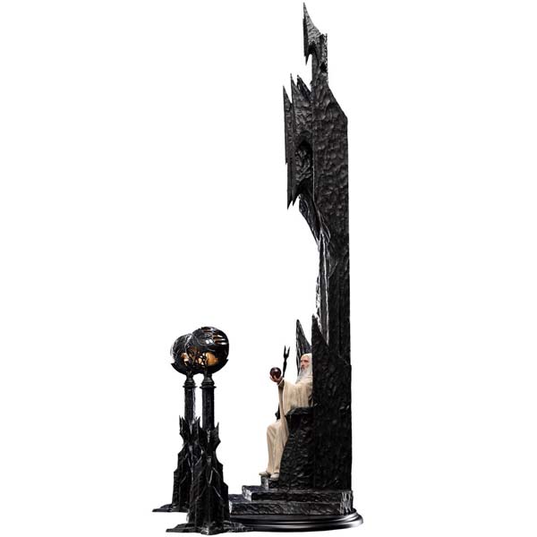 Socha Saruman The White on Throne (Lord of The Rings) Limited Edition Socha Saruman The White on Throne (Lord of The Rings) Limited Edition