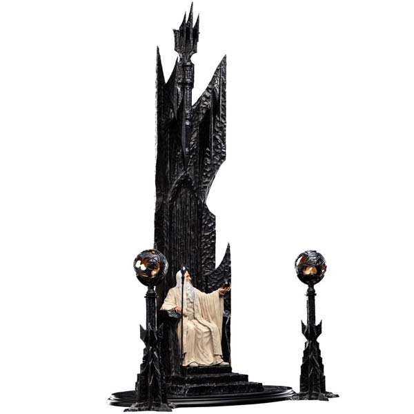 Socha Saruman The White on Throne (Lord of The Rings) Limited Edition