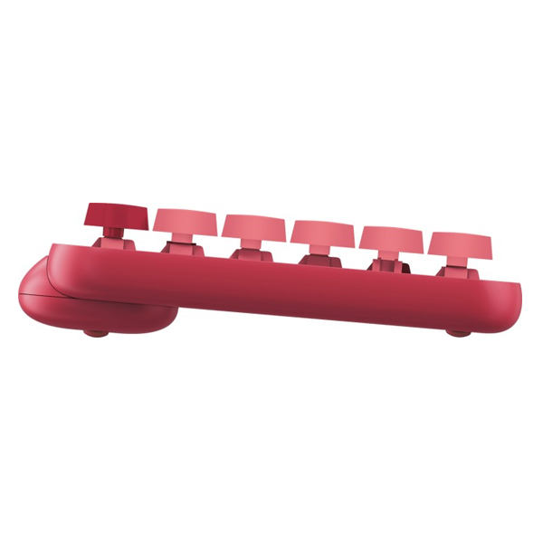 Bezdrátová klávesnice Logitech POP Key Heartbreaker, růžová Bezdrátová klávesnice Logitech POP Key Heartbreaker, růžová