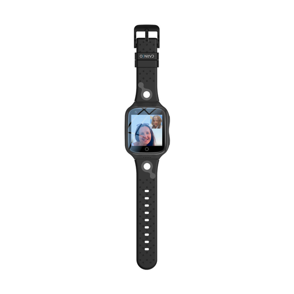 Carneo GuardKid+ 4G Platinum dětské smart hodinky, černé
