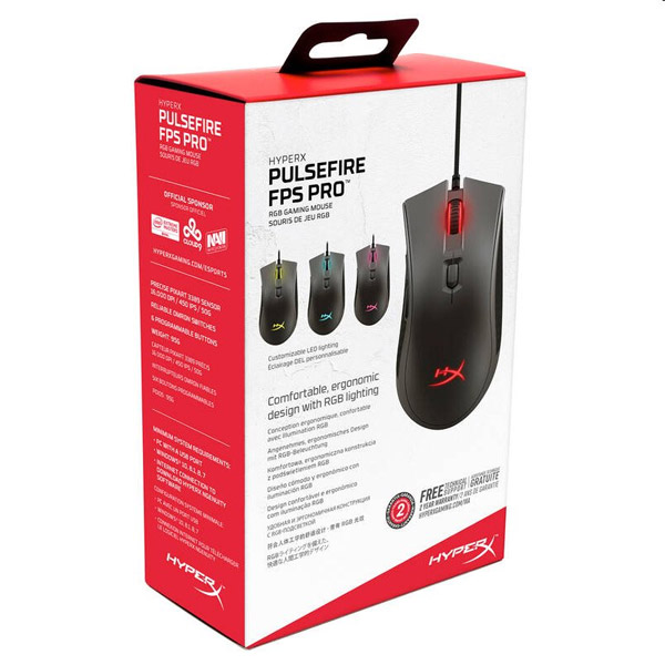 HP HyperX Pulsefire FPS Pro herní myš HP HyperX Pulsefire FPS Pro herní myš
