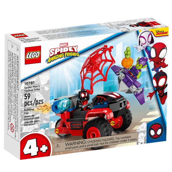 LEGO Marvel: Miles Morales Spiderman Techno Trike