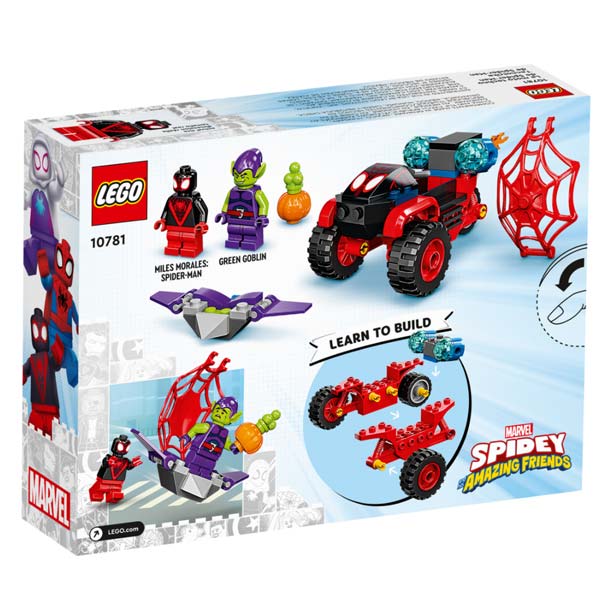 LEGO Marvel: Miles Morales Spiderman Techno Trike