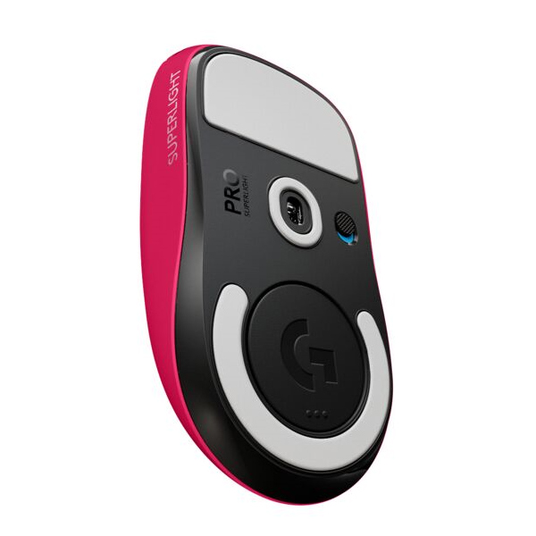 Logitech G PRO X SUPERLIGHT Wireless Gaming Mouse, magenta