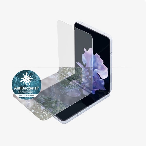 Ochranné sklo PanzerGlass Case Friendly AB for Samsung Galaxy Z Flip3 5G, černé Ochranné sklo PanzerGlass Case Friendly AB for Samsung Galaxy Z Flip3 5G, černé
