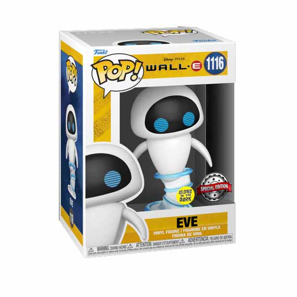 POP! Disney: Eve (Wall E) Special Edition (Glows in the Dark) POP! Disney: Eve (Wall E) Special Edition (Glows in the Dark)