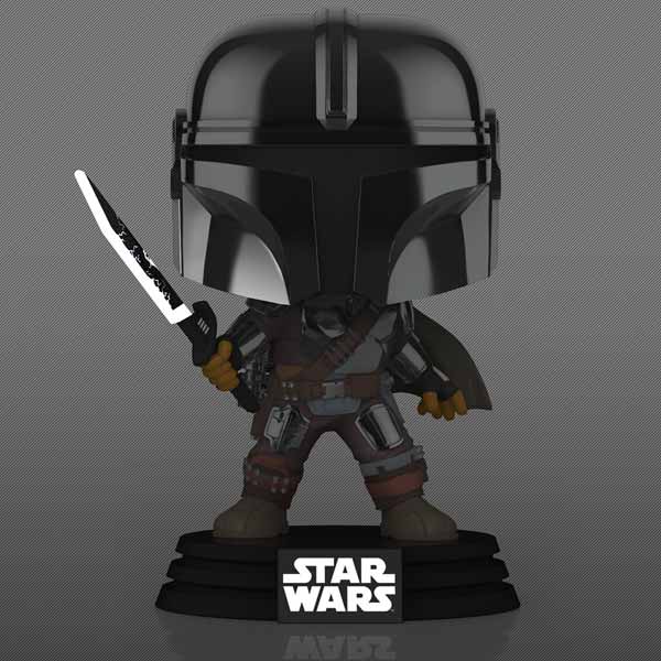 POP! The Mandalorian with Darksaber (Star Wars) Special Edition (Glows in Dark) POP! The Mandalorian with Darksaber (Star Wars) Special Edition (Glows in Dark)
