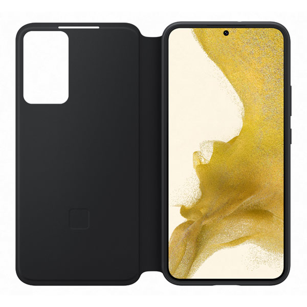 Pouzdro Clear View Cover pro Samsung Galaxy S22 Plus, black Pouzdro Clear View Cover pro Samsung Galaxy S22 Plus, black