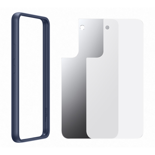 Pouzdro Frame Cover pro Samsung Galaxy S22 Plus, navy