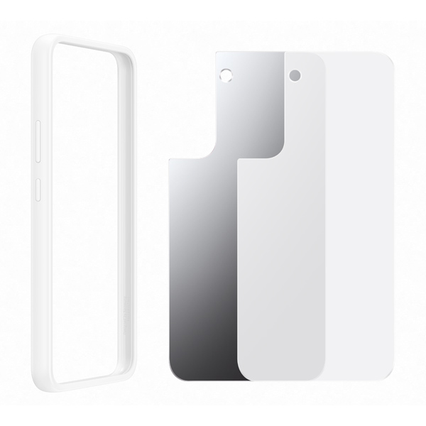 Pouzdro Frame Cover pro Samsung Galaxy S22 Plus, white
