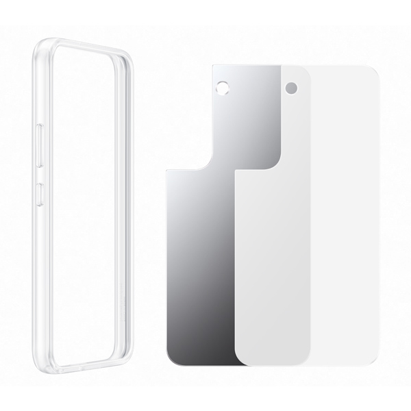 Pouzdro Frame Cover pro Samsung Galaxy S22, transparent Pouzdro Frame Cover pro Samsung Galaxy S22, transparent