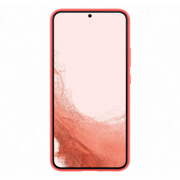 Pouzdro Silicone Cover pro Samsung Galaxy S22 Plus, coral
