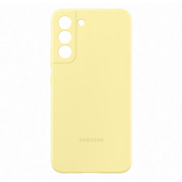 Pouzdro Silicone Cover pro Samsung Galaxy S22 Plus, yellow Pouzdro Silicone Cover pro Samsung Galaxy S22 Plus, yellow