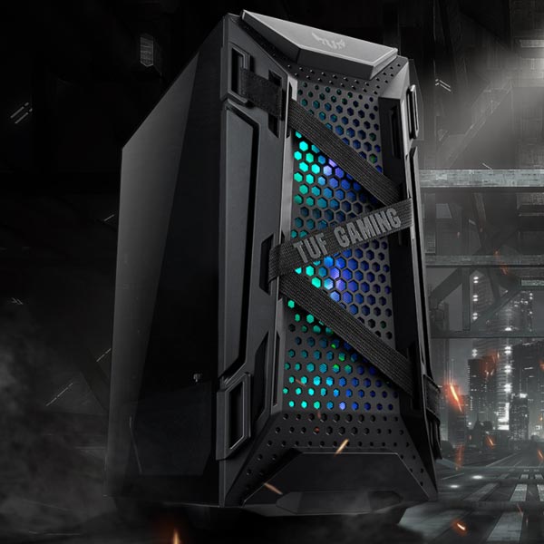 ASUS TUF GAMING GT301 AURA RGB case, 3x ARGB chladič, ATX ASUS TUF GAMING GT301 AURA RGB case, 3x ARGB chladič, ATX