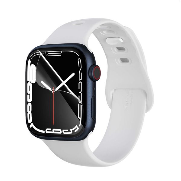 Ochranná fólie Spigen Film Neo Flex pro Apple Watch 7, 45 mm, 3 kusy Ochranná fólie Spigen Film Neo Flex pro Apple Watch 7, 45 mm, 3 kusy