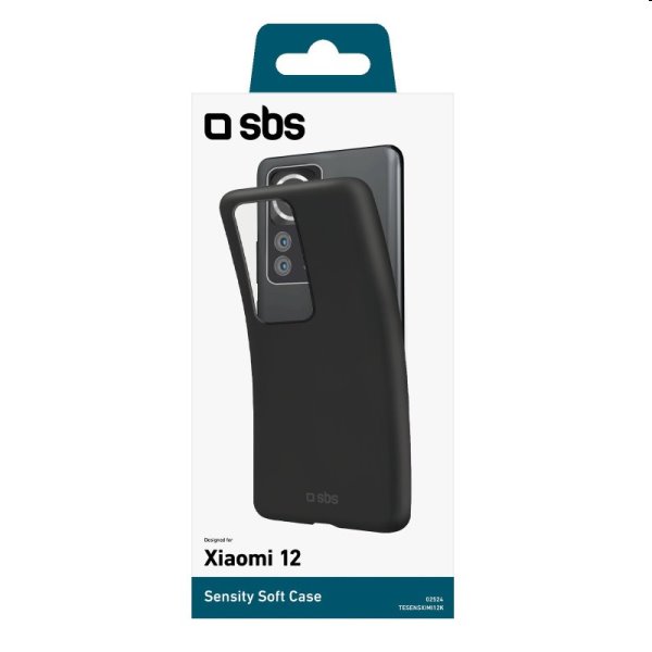 Pouzdro SBS Sensity pre Xiaomi 12, černé Pouzdro SBS Sensity pre Xiaomi 12, černé