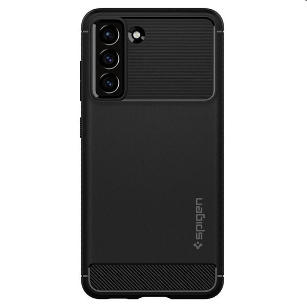 Pouzdro Spigen Rugged Armor pro Samsung Galaxy S21 FE 5G, černé Pouzdro Spigen Rugged Armor pro Samsung Galaxy S21 FE 5G, černé