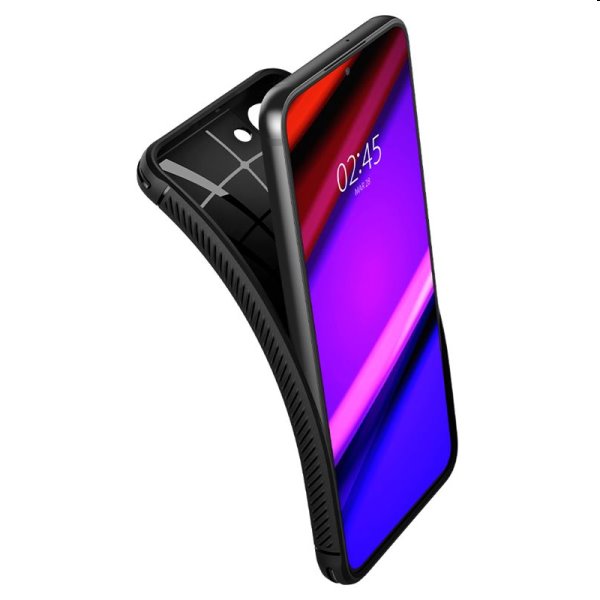 Pouzdro Spigen Rugged Armor pro Samsung Galaxy S22, černé Pouzdro Spigen Rugged Armor pro Samsung Galaxy S22, černé