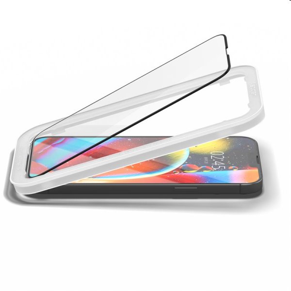 Tvrzené sklo Spigen tR Align Master pro Apple iPhone 14/13/13 Pro, černé, 2 kusy Tvrzené sklo Spigen tR Align Master pro Apple iPhone 14/13/13 Pro, černé, 2 kusy