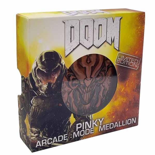 Sběratelský medailon Pinky Level Up (Doom)