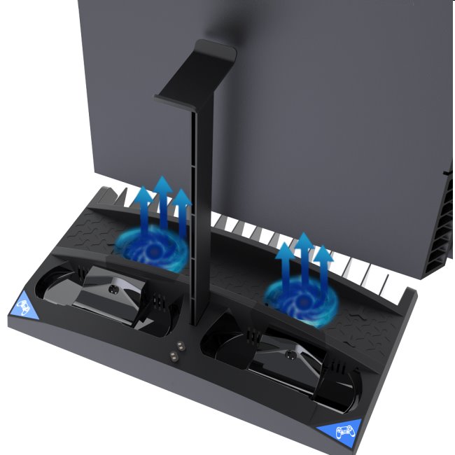 Dokovací stanice iPega P4009 pro PlayStation 4, Dualshock a Headset