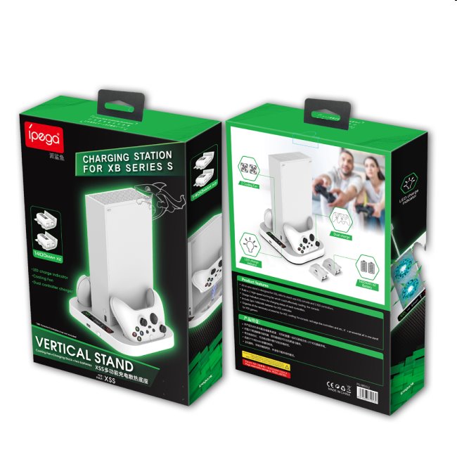 Dokovací stanice iPega pro Xbox Series S a Wireless controller + dobíjecí baterie