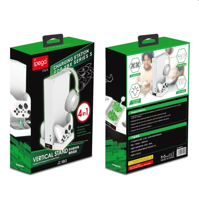 Dokovací stanice iPega pro Xbox Series S, Wireless controller a headset Dokovací stanice iPega pro Xbox Series S, Wireless controller a headset