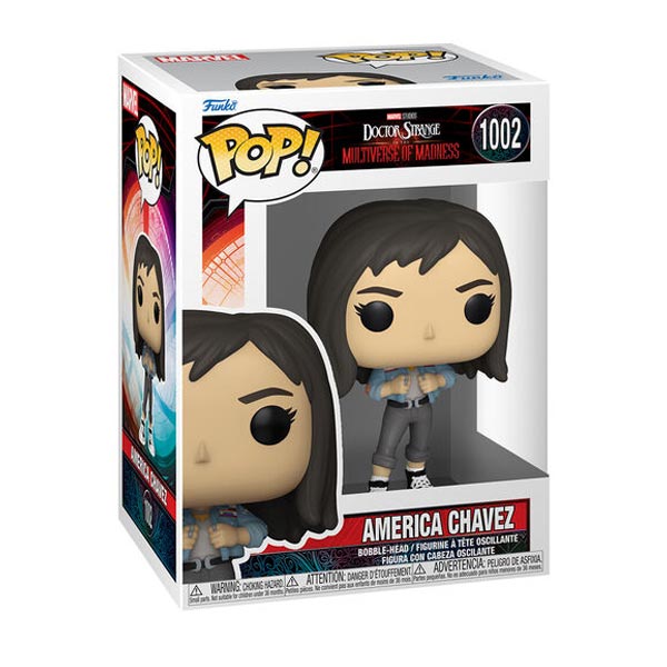 POP! Dr. Strange In The Multiverse Of Madness: America Chavez (Marvel) POP! Dr. Strange In The Multiverse Of Madness: America Chavez (Marvel)