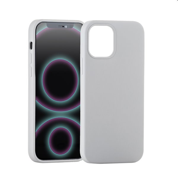 Pouzdro ER Case Carneval Snap s MagSafe pro iPhone 12/12 Pro, šedé