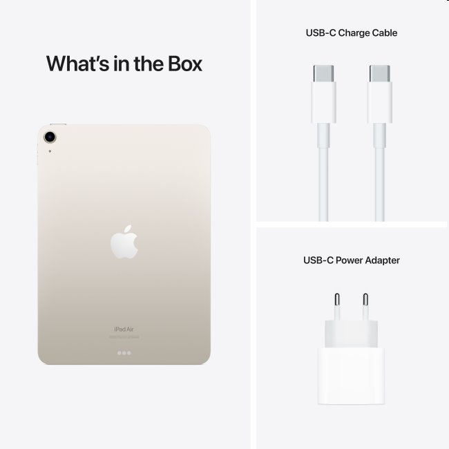 Apple iPad Air 10.9" (2022) Wi-Fi + Cellular 64GB, starlight Apple iPad Air 10.9" (2022) Wi-Fi + Cellular 64GB, starlight