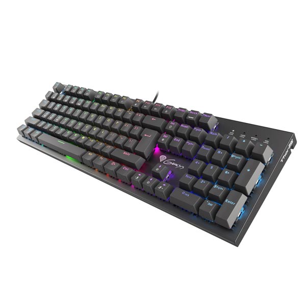 Genesis Thor 300 RGB Herní klávesnice US Layout, Outemu Brown