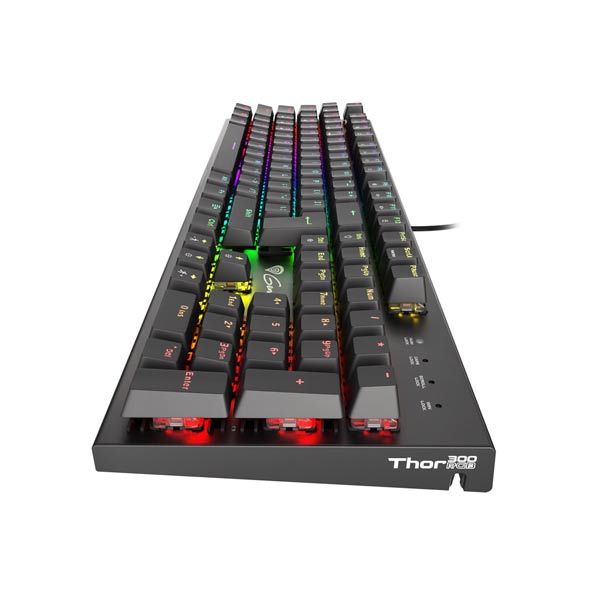 Genesis Thor 300 RGB Herní klávesnice US Layout, Outemu Brown