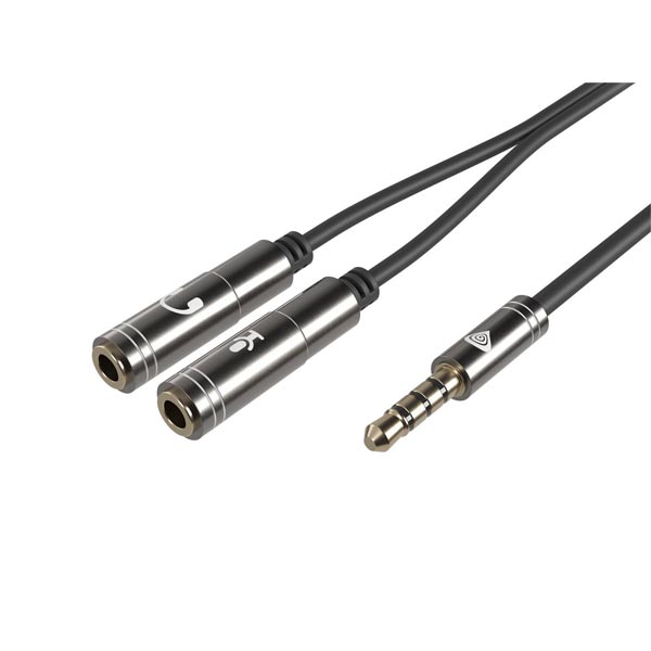Genesis Thul 200 Prémiový 4-PIN adaptér sluchadel Genesis Thul 200 Prémiový 4-PIN adaptér sluchadel