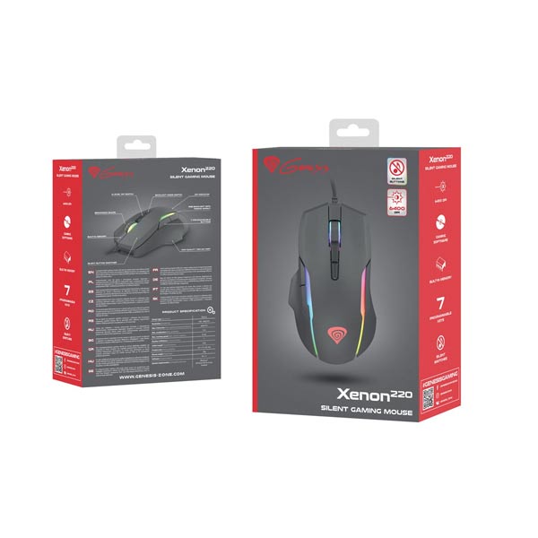 Genesis Xenon 220 RGB Herní myš Genesis Xenon 220 RGB Herní myš