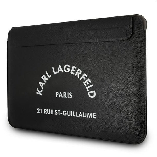 Karl Lagerfeld Saffiano RSG Embossed Computer Sleeve 16", černé Karl Lagerfeld Saffiano RSG Embossed Computer Sleeve 16", černé