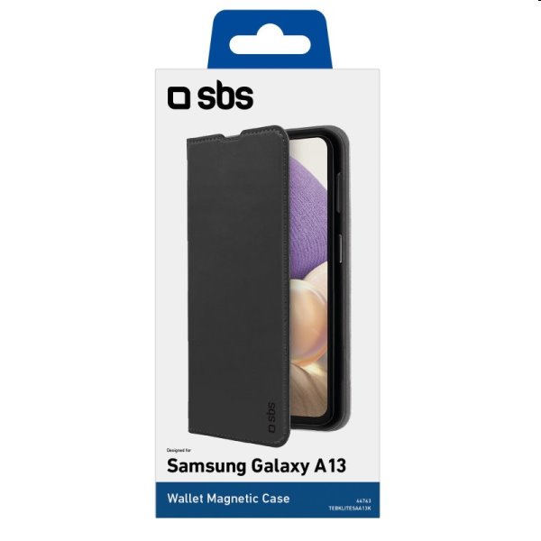 Pouzdro SBS Book Wallet Lite pro Samsung Galaxy A13 5G, černé