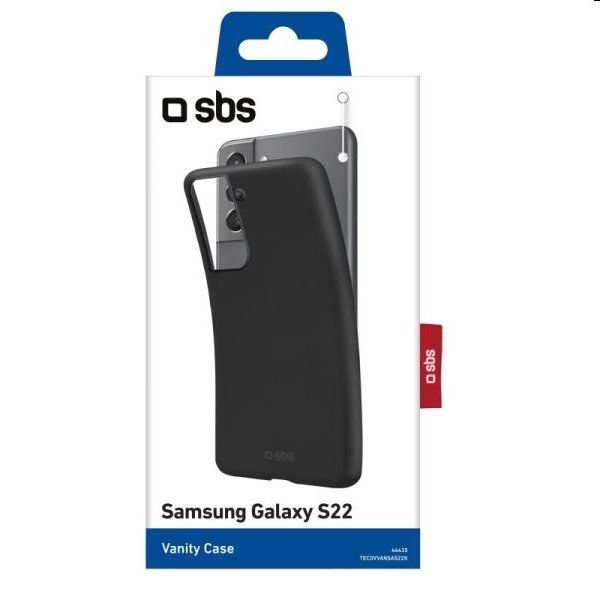 Pouzdro SBS Vanity pro Samsung Galaxy S22, černé