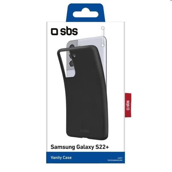 Pouzdro SBS Vanity pro Samsung Galaxy S22 Plus, černé Pouzdro SBS Vanity pro Samsung Galaxy S22 Plus, černé