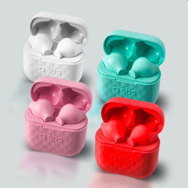SBS Bezdrátové sluchátka TWS Air Free s nabíjecím pouzdrem, modré SBS Bezdrátové sluchátka TWS Air Free s nabíjecím pouzdrem, modré