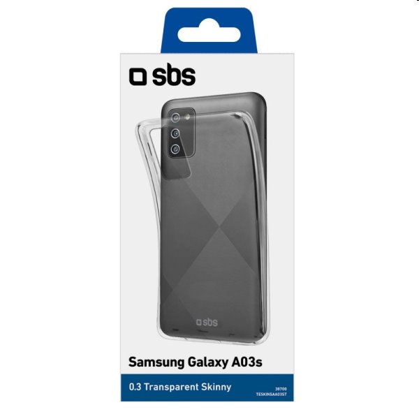 SBS pouzdro Skinny pro Samsung Galaxy A03s, transparent