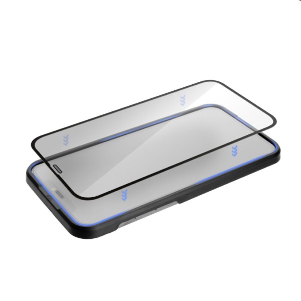 FIXED 3D Ochranné tvrzené sklo pro Apple iPhone 12/12 Pro, černé